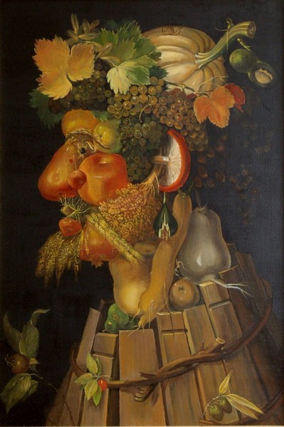 Learning from Arcimboldo. Autumn..