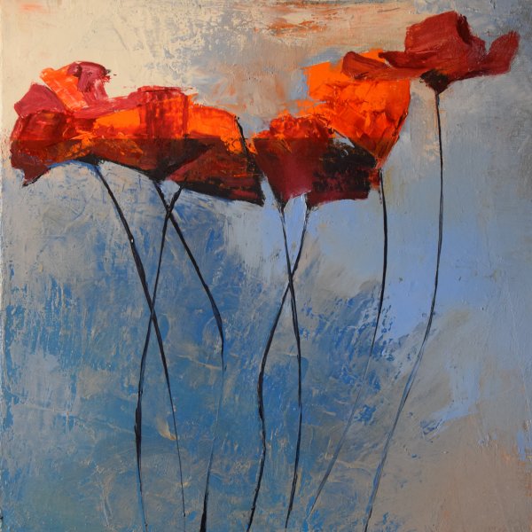 Wild poppies.