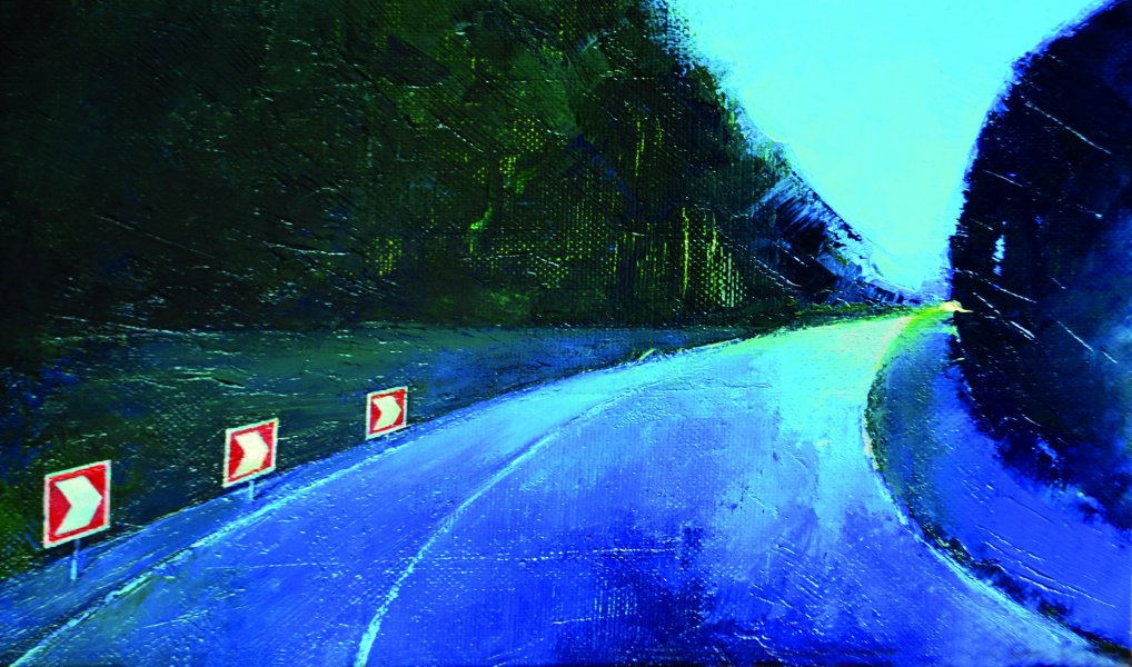 Night road