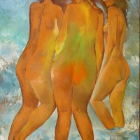 Three by the sea