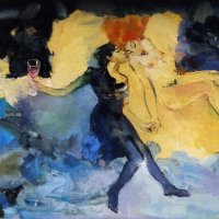 Two With Glass Of Wine