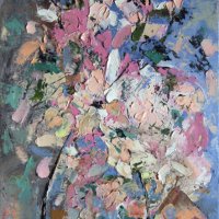 Flowers and pear