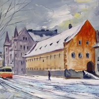 Pidvalna street in Lviv