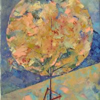 Tree with triangle